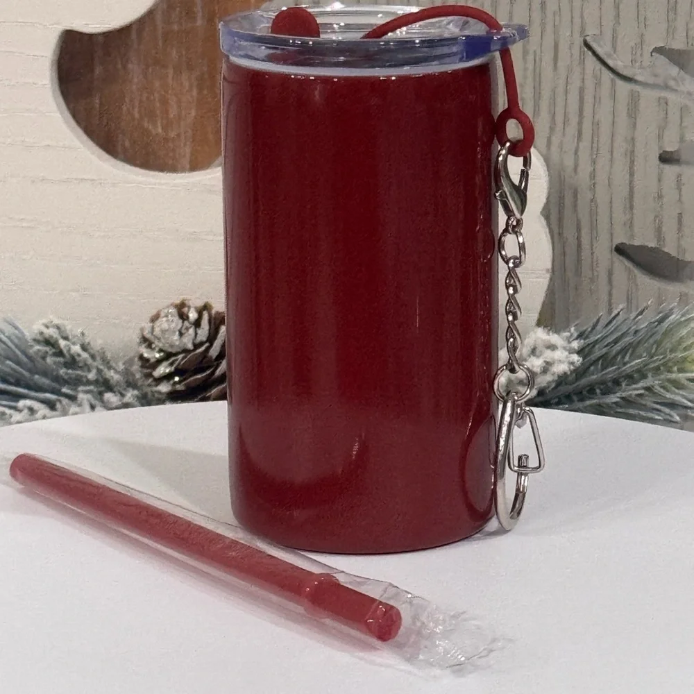 Mini skinny 3 ounce shot glass/BAG CHARM
